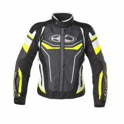 Tessuto Giacca Donna Clover Airblade 4 Bianco Giallo -Negozio al dettaglio Clover 2022 clover airblade4 jacket giallo 3 1