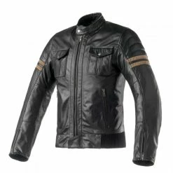 Giacca Pelle Clover Blackstone Nero