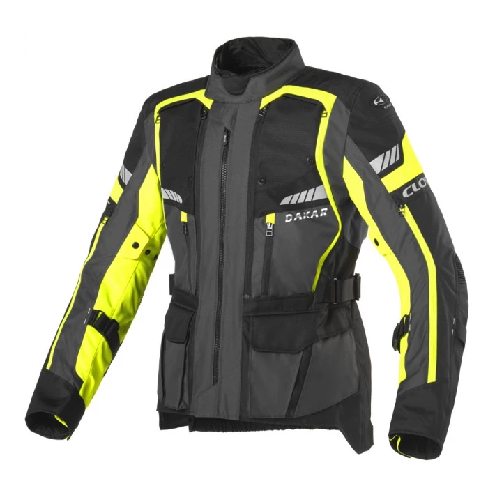 Touring Giacca Clover Dakar 2 Wp Nero Giallo 3 Touring Giacca Clover Dakar 2 Wp Nero Giallo