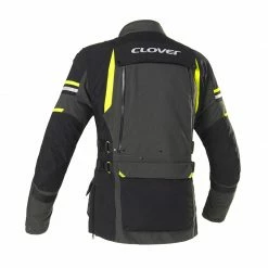 Touring Giacca Clover Laminator 2 Wp Grigio Scuro Giallo -Negozio al dettaglio Clover 2022 clover laminator 2 wp jacket grigiogiallo 2