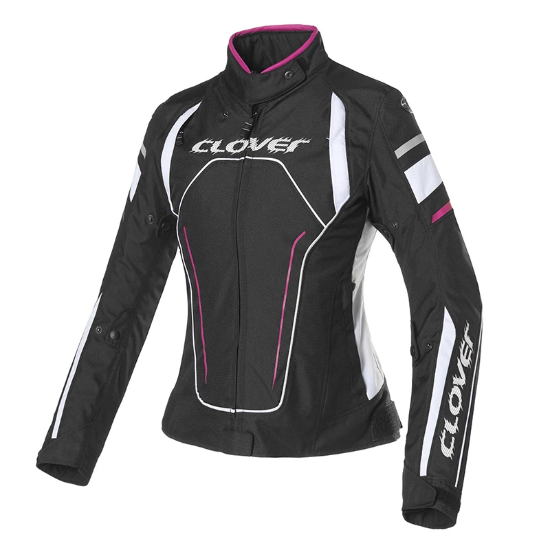 Tessuto Giacca Donna Clover Rainblade 2 Wp Nero Fucsia 3 Tessuto Giacca Donna Clover Rainblade 2 Wp Nero Fucsia