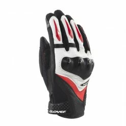 Estivi Guanti Clover Raptor 3 Nero Bianco Rosso