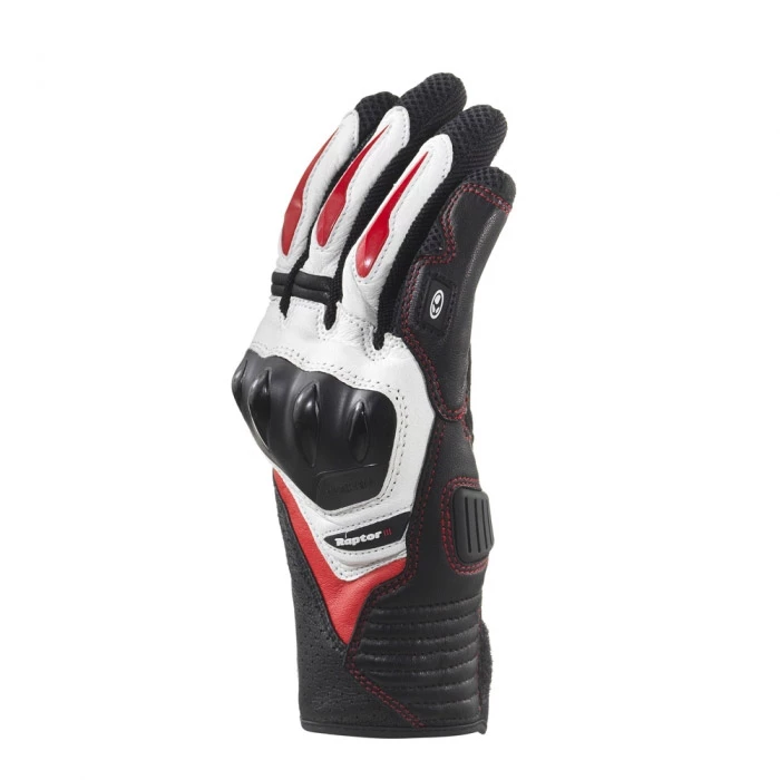 Estivi Guanti Clover Raptor 3 Nero Bianco Rosso 4 Estivi Guanti Clover Raptor 3 Nero Bianco Rosso - immagine 2