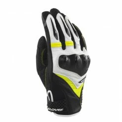 Estivi Guanti Clover Raptor 3 Nero Bianco Giallo