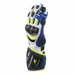 Racing Guanti Clover Rs-9 Race Replica Bianco Blu Giallo 6 Racing Guanti Clover Rs-9 Race Replica Bianco Blu Giallo -Negozio al dettaglio Clover 2022 clover rs 9 racereplica gloves blugiallo 2