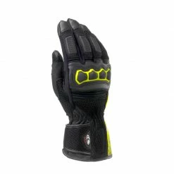 Estivi Clover Guanti Sr-3 Nero Giallo Fluo