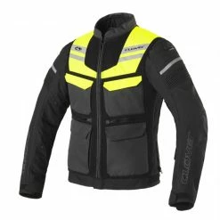 Alta Visibilita Gilet Clover Sw-2 Nero Giallo -Negozio al dettaglio Clover 2022 clover sw2 vest giallo 3