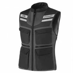 Alta Visibilita Gilet Clover Sw-2 Nero Grigio